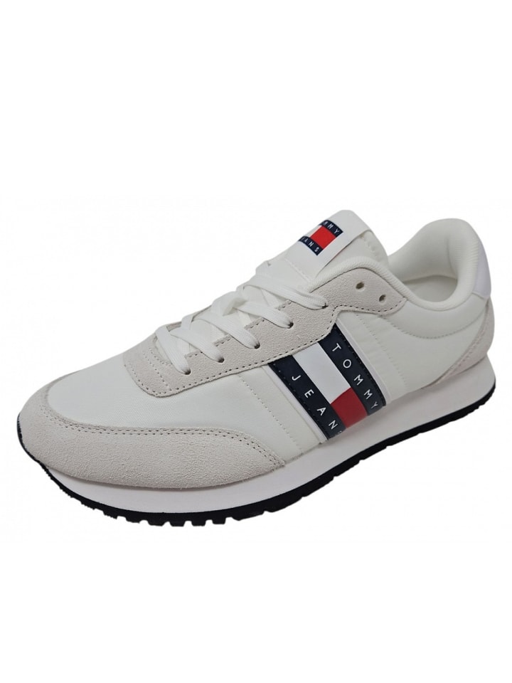 

Кроссовки на шнуровке Tommy Hilfiger, белый