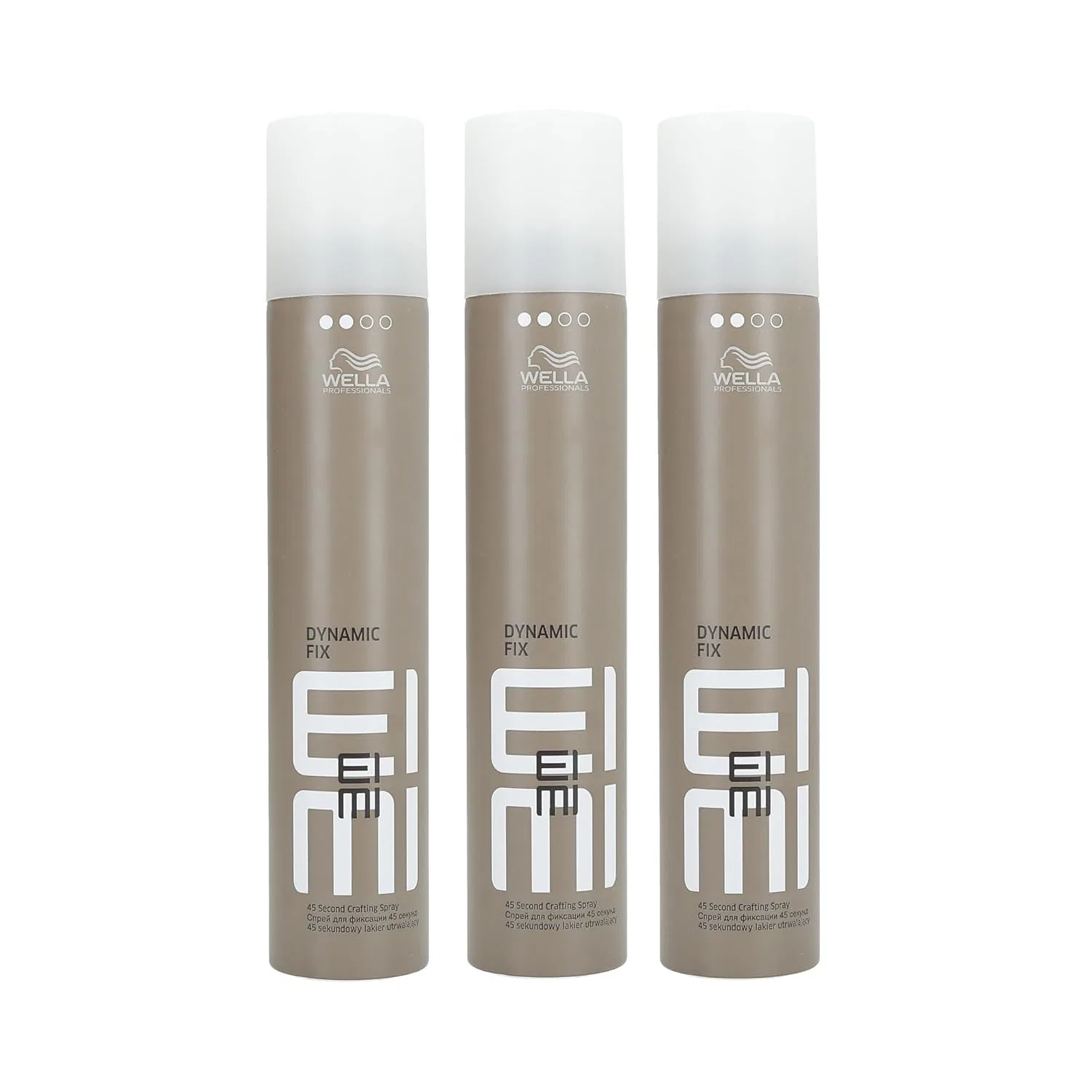 Набор моделирующего спрея для волос «EIMI Dynamic Fix» 3 x 300 мл от Wella Eimi