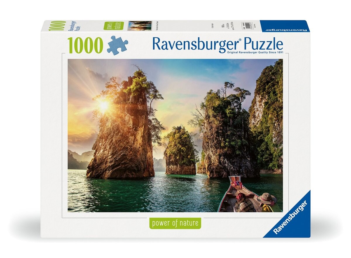 

2D пазл Три камня в Чео, Таиланд, 1000 деталей Ravensburger