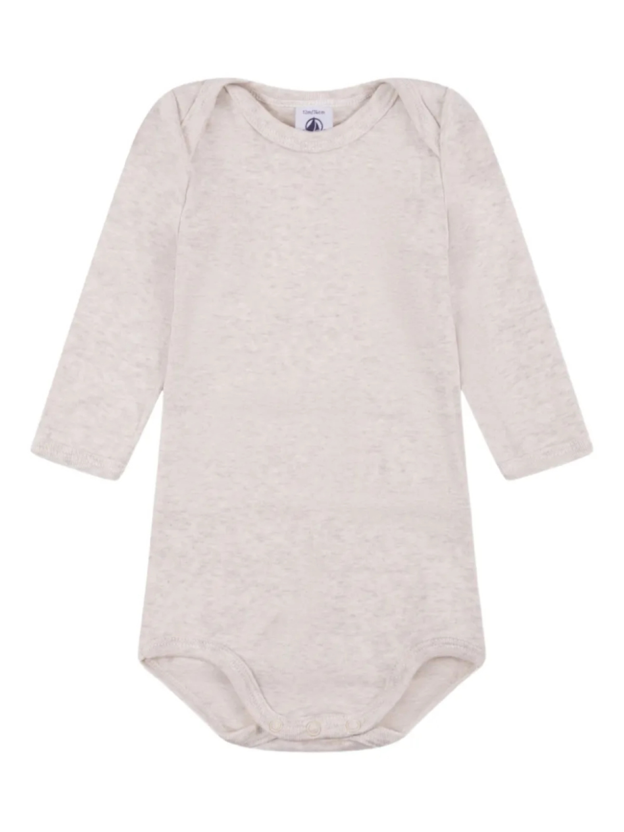 Боди из органического хлопка (упаковка из трех штук) Petit Bateau, нейтральный — фото 2