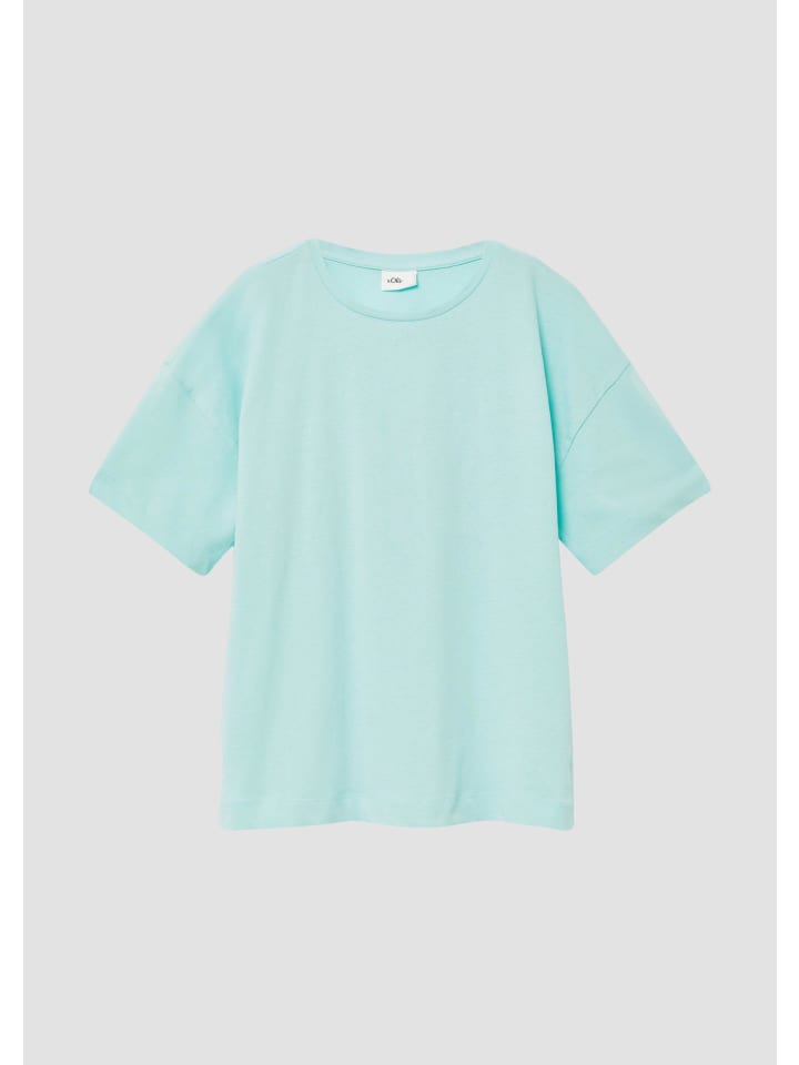 

Футболка цвета 6115_светло-бирюзовый s.Oliver, Зеленый, Футболка цвета 6115_светло-бирюзовый s.Oliver