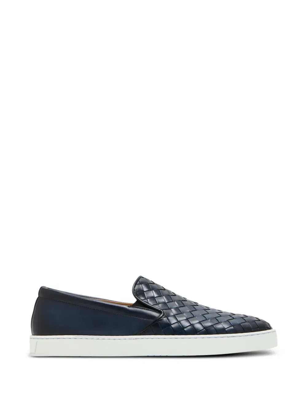Кроссовки из плетеной кожи Magnanni, синий