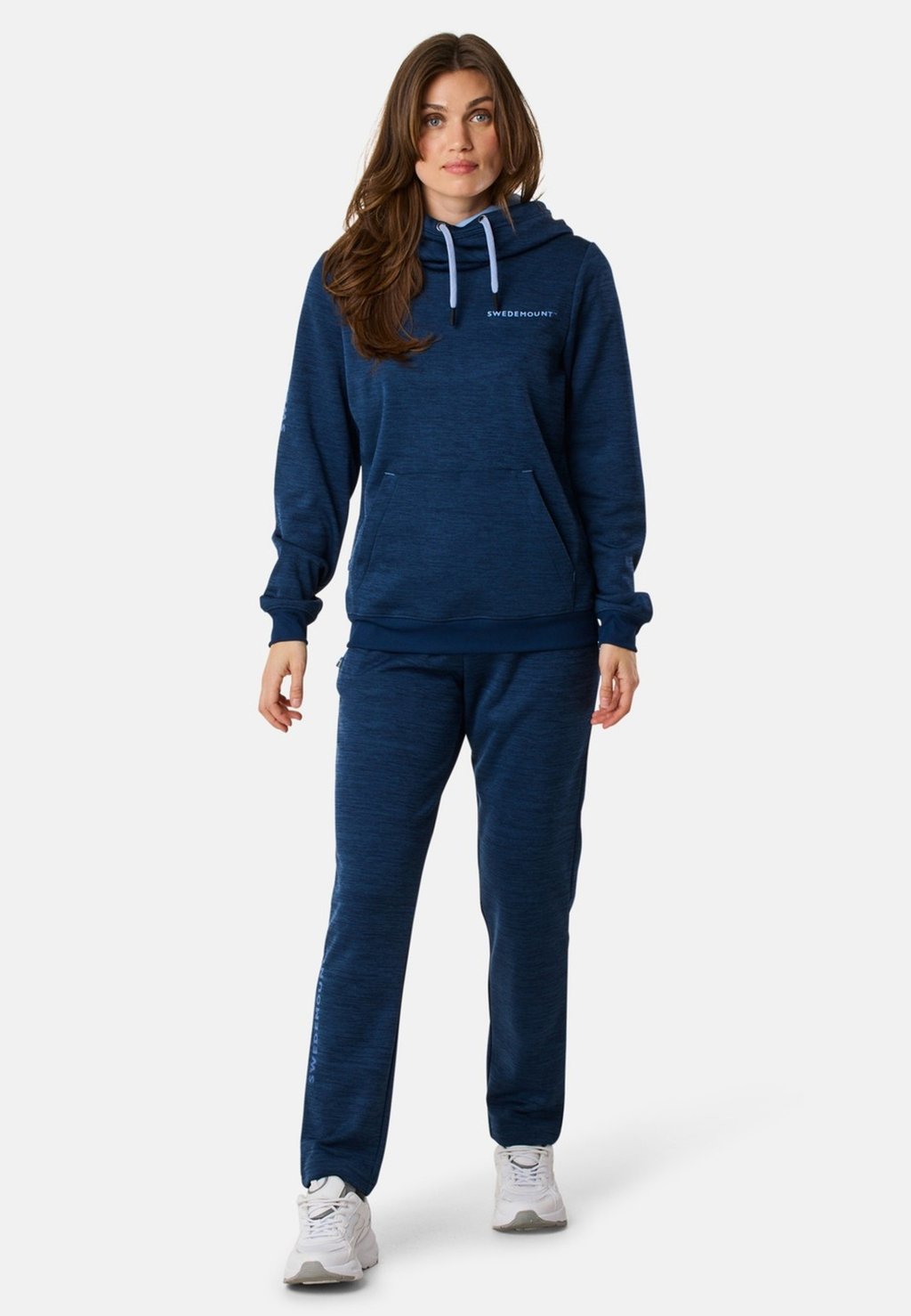 

Толстовка Hoodie Swedemount, цвет Navy Melange Lt Blue