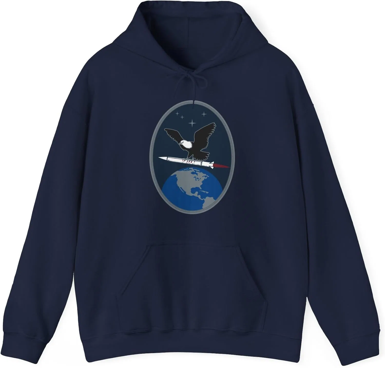 Толстовка 2 Space Warning Squadron (U.S. Space Force) GENERIC, темно-синий