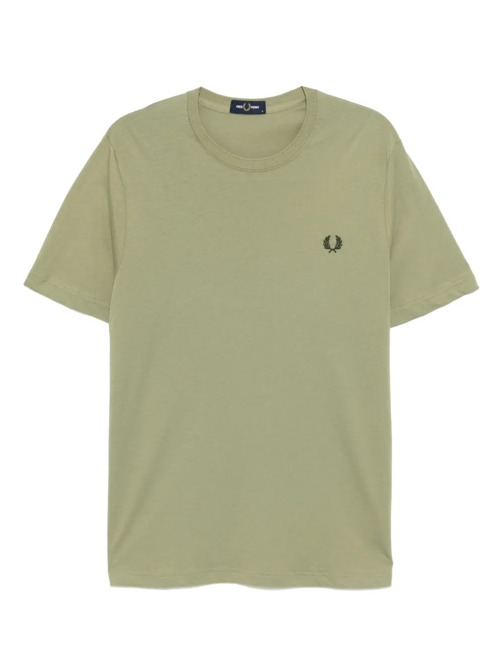 

Футболка с вышитым логотипом Fred Perry, зеленый