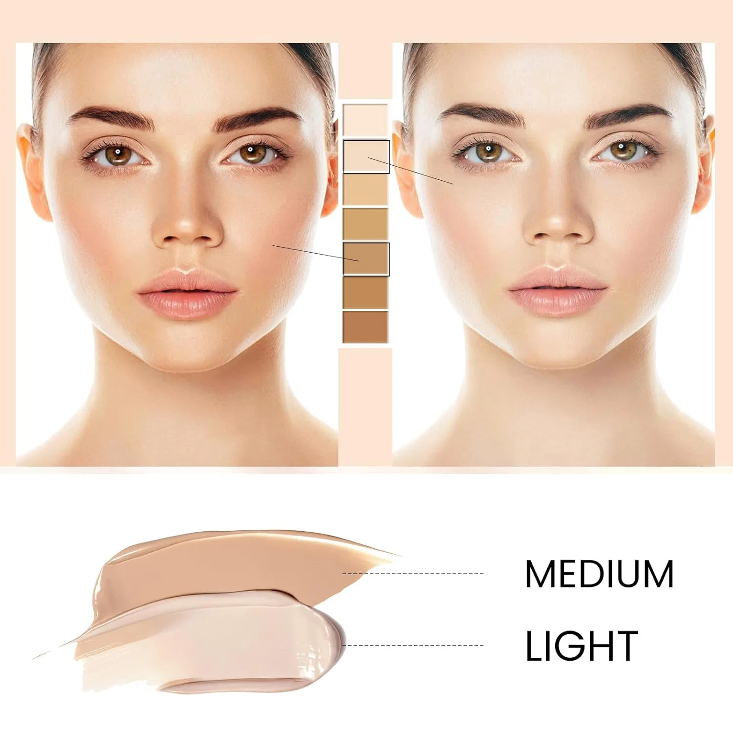 Маска для лица Luthasolic — CC- корректирующий с SPF + (средний тон) , Medium Skin Colour — фото 3
