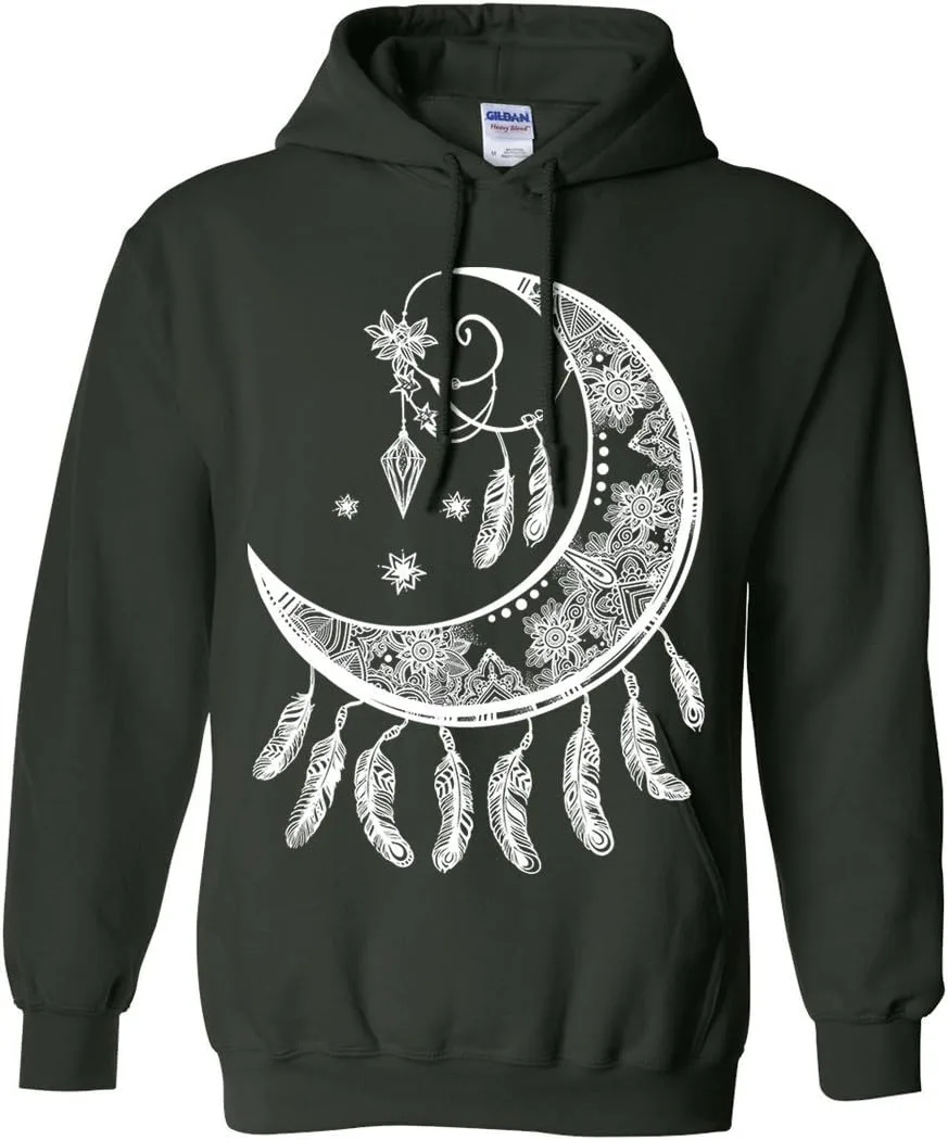 

Свитшот Dolphin Shirt Co Crescent Moon Dreamcatcher White