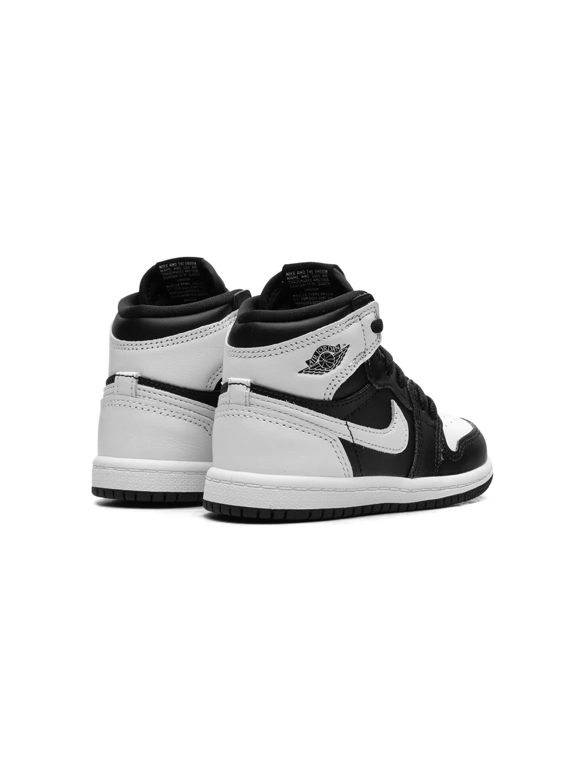 Кроссовки Air Jordan 1 Retro High OG Reverse Panda Jordan Kids, черный — фото 3