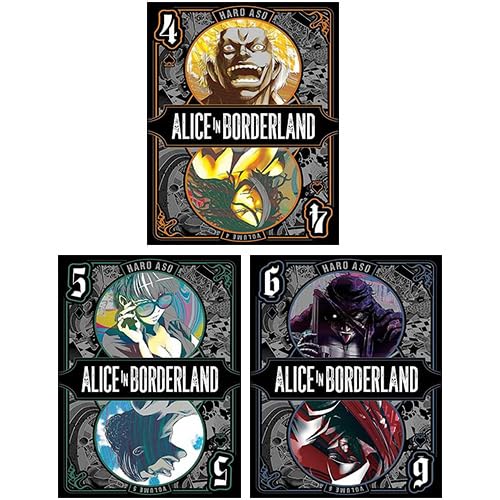 

Alice in Borderland Volume (4-6) Collection 3 Books Set By Haro Aso (VIZ Media Ltd)