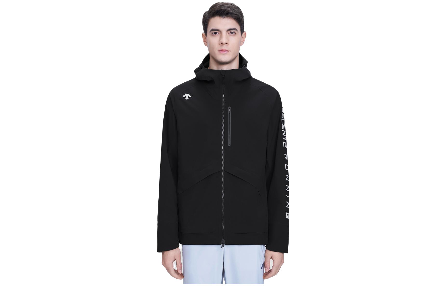 

DESCENTE Беговая куртка для мужчин, BK-Black
