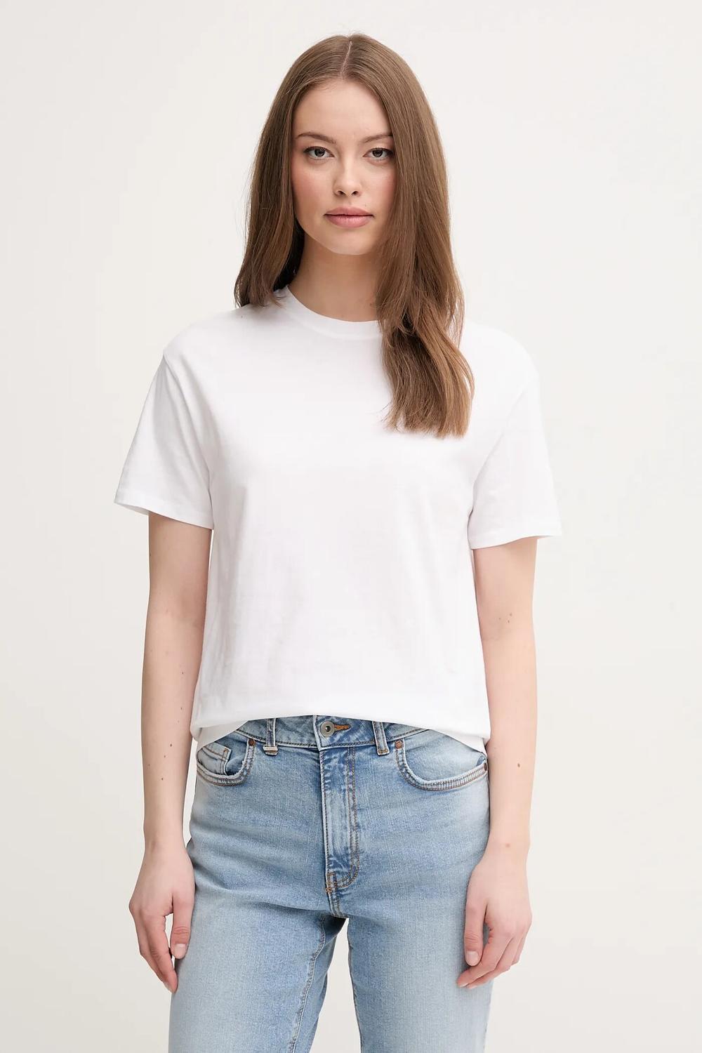 

Футболка из хлопка United Colors Of Benetton, белый