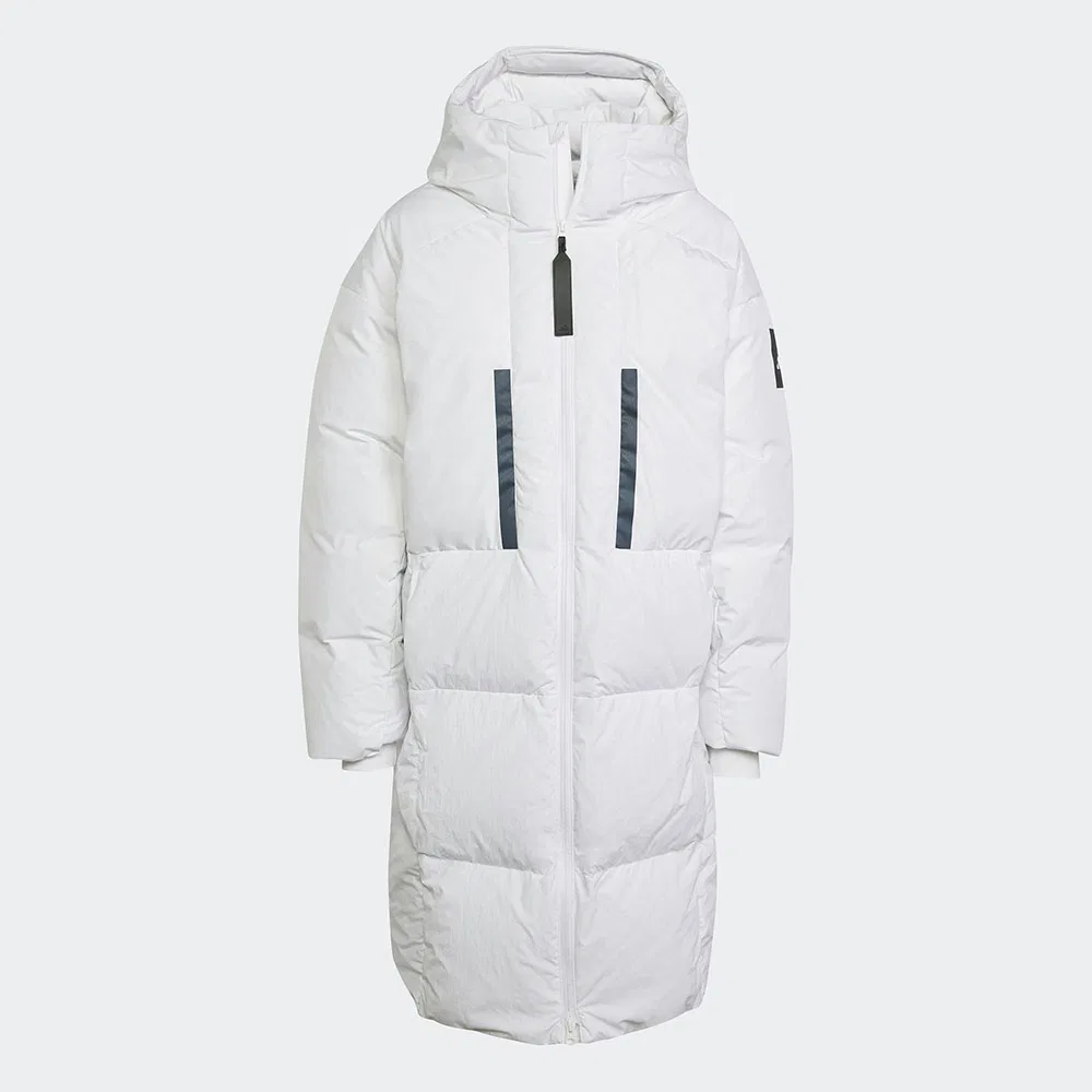 Женская длинная пуховая парка MyShelter цвета Core White от Adidas
