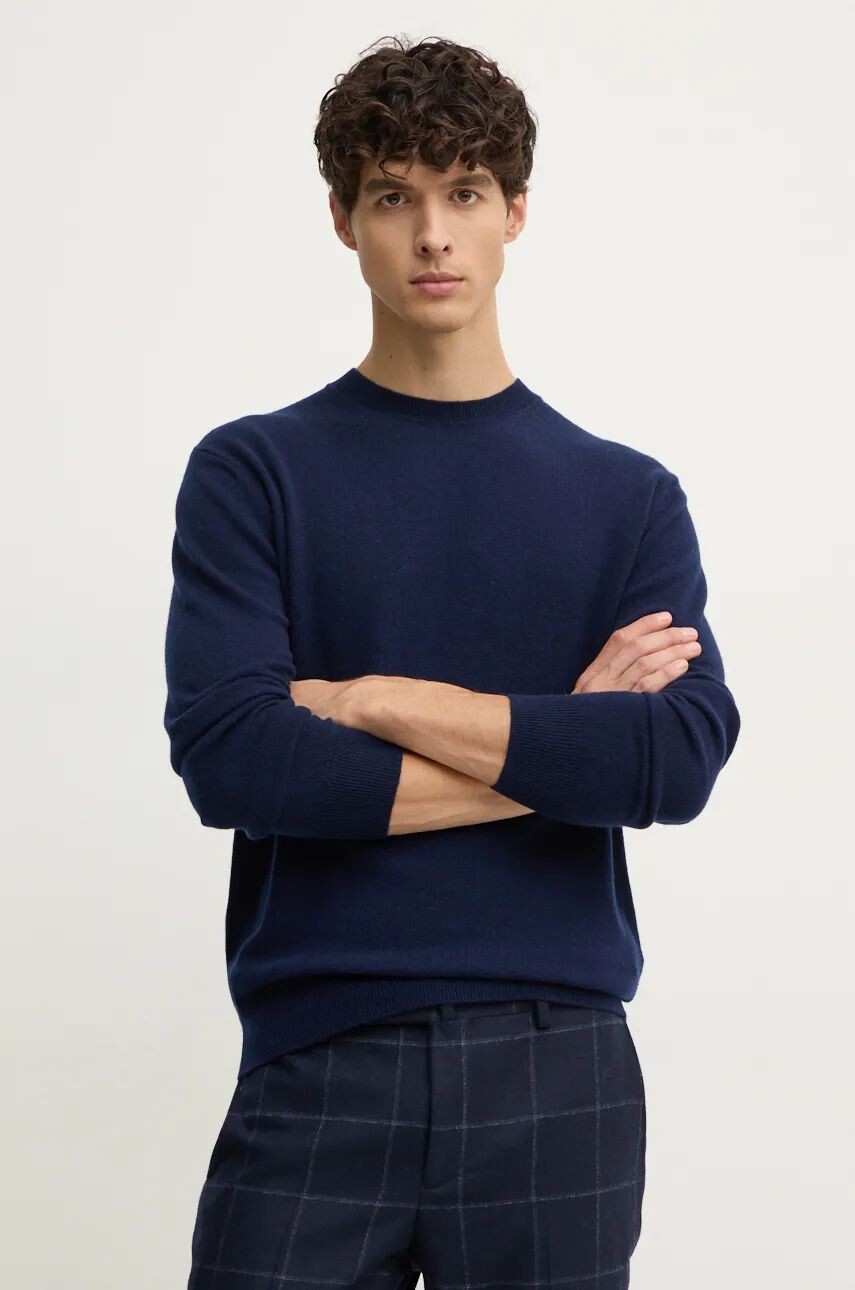 

Кашемировый свитер United Colors of Benetton, темно-синий