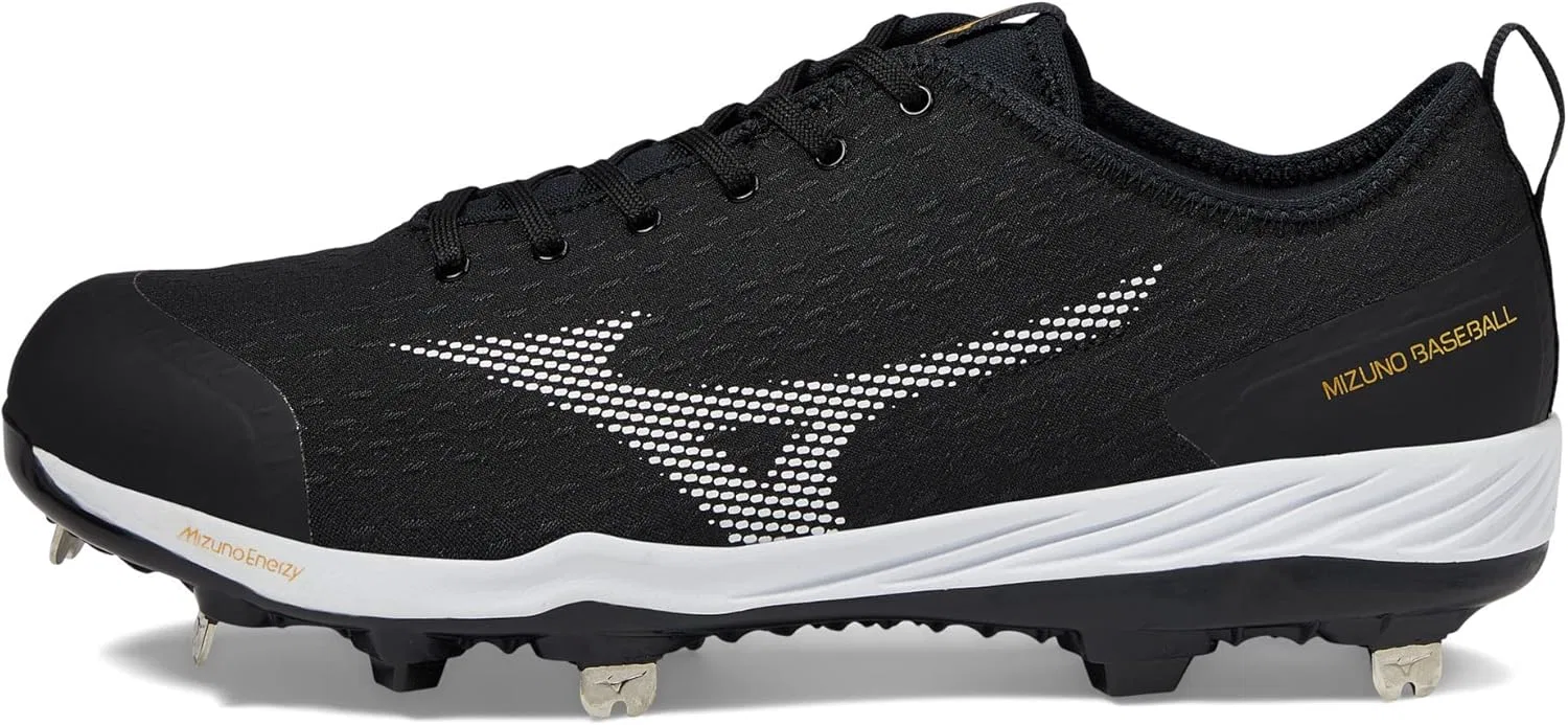 Гимнастические кроссовки Mizuno Dominant 4 для мужчин, Black White — фото 4