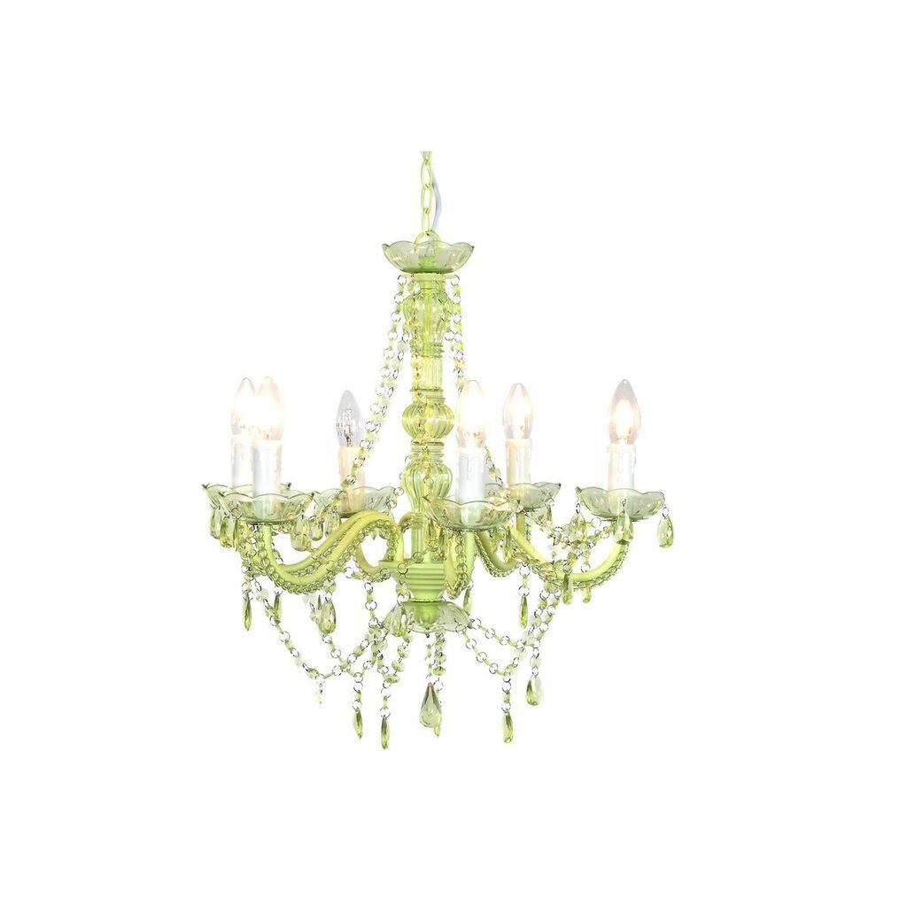 

Потолочный светильник DKD Home Decor металл зеленый акрил 25 Вт (51 х 51 х 100 см)