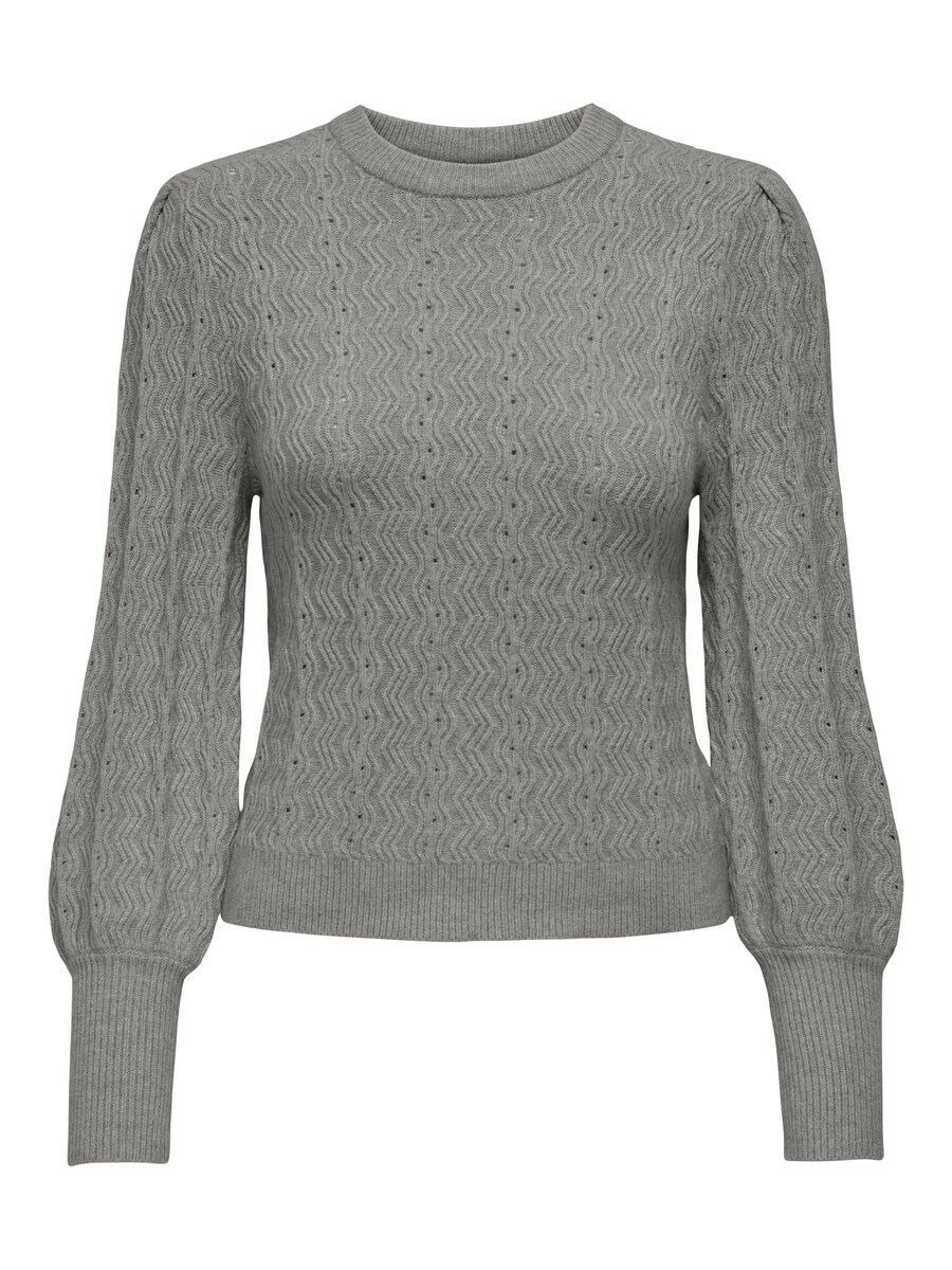 

Тонкий вязаный свитер ONLY Sweater ONLKatia, серый
