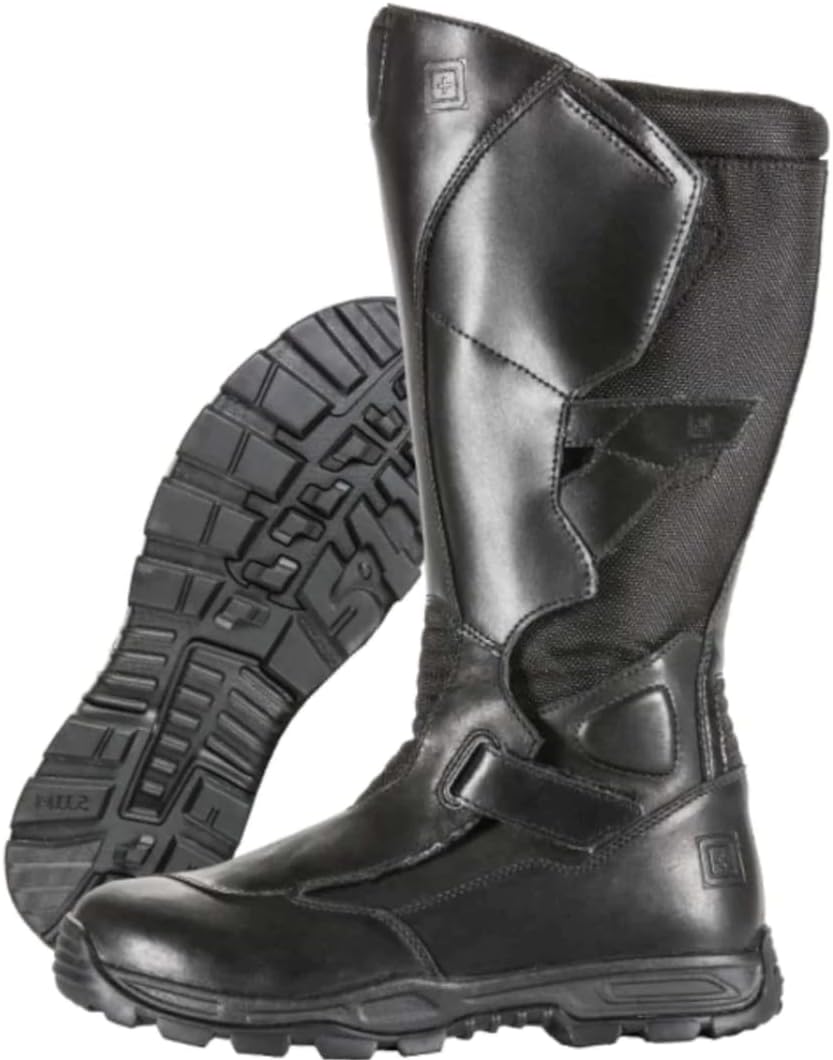 

Мужские военные ботинки 5.11 Tactical Moto средней высоты, двойной слой кожи, подошва BiFit, модель 12328, черные