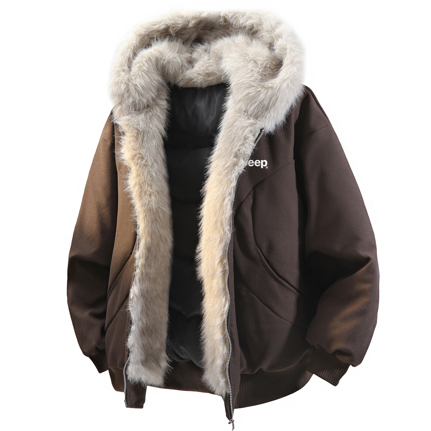 

Пуховик для верховой езды Casual Collection Unisex Jeep, coffee