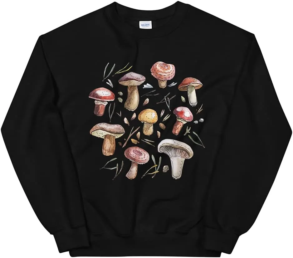 

Свитшот Unisex Plus Size 5XL Cute Mushroom BirdBird