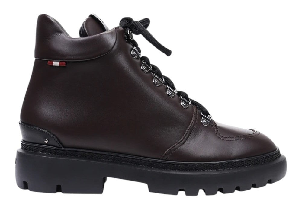 Женские ботинки Bally Valiant 6239429 из гладкой кожи Ebano Calf, коричневый — фото 2