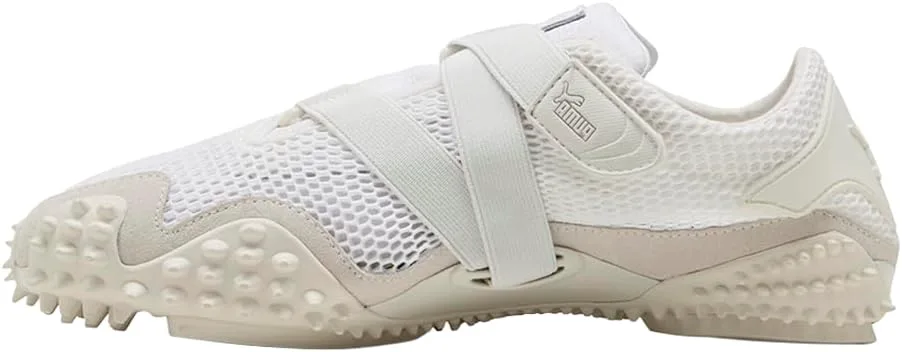 Мужские кроссовки PUMA Mostro Mesh Slip On для повседневной носки - белые, белый — фото 3