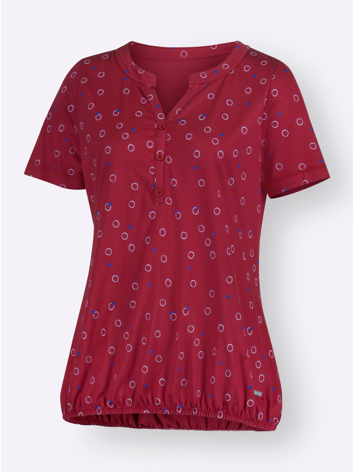 

Рубашка с принтом вишневого и белого цветов WITT WEIDEN