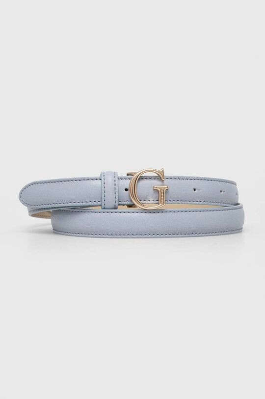 

Кожаный ремень Guess, синий
