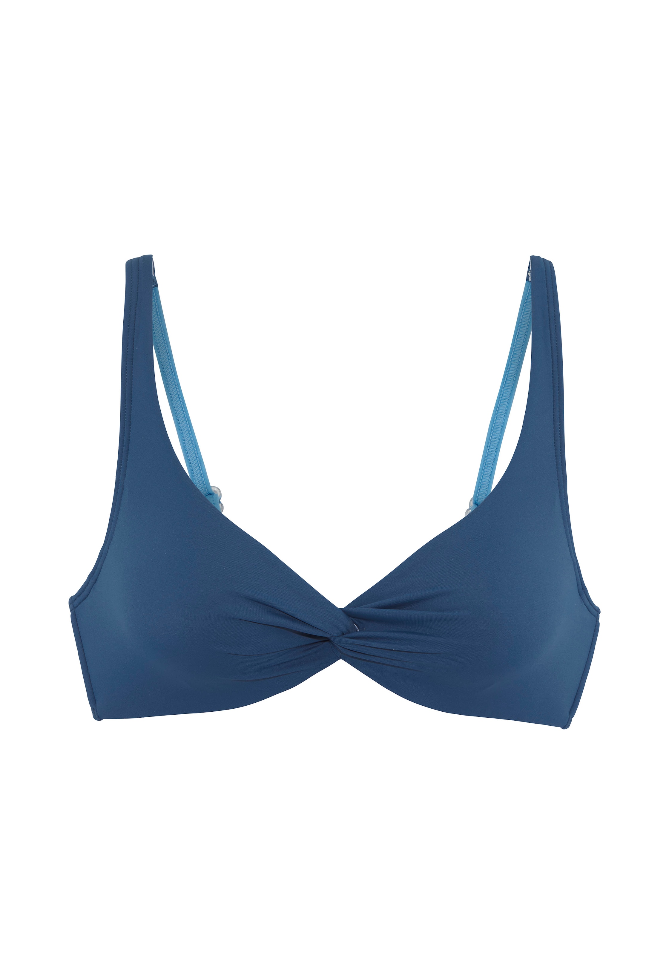 

LASCANA ACTIVE Футболка Athletic Bikini Top в цвете Navy, Синий, LASCANA ACTIVE Футболка Athletic Bikini Top в цвете Navy