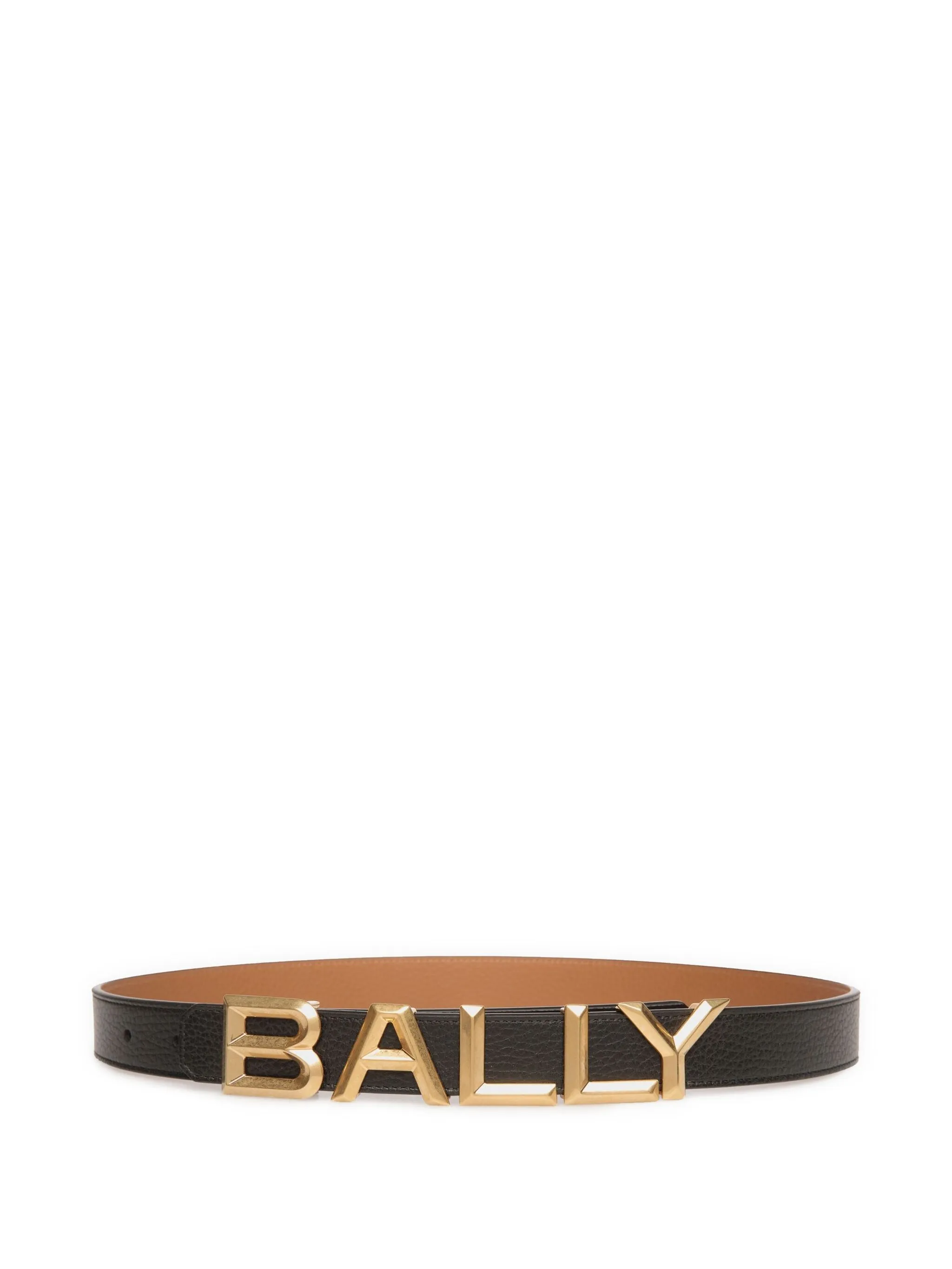 

Ремень с пряжкой-логотипом Bally, черный