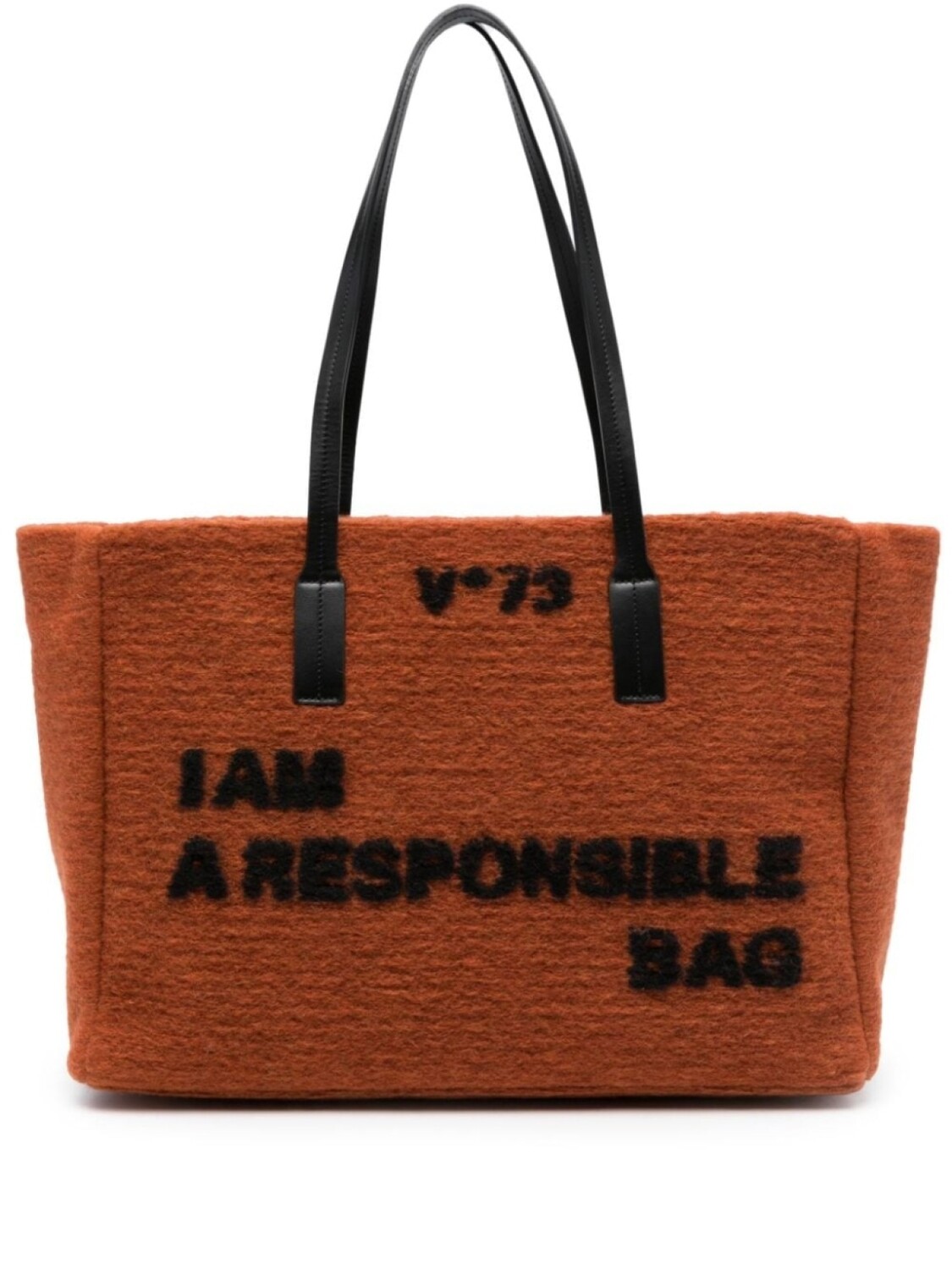 

V°73 фактурная сумка-тоут Responsibility, оранжевый