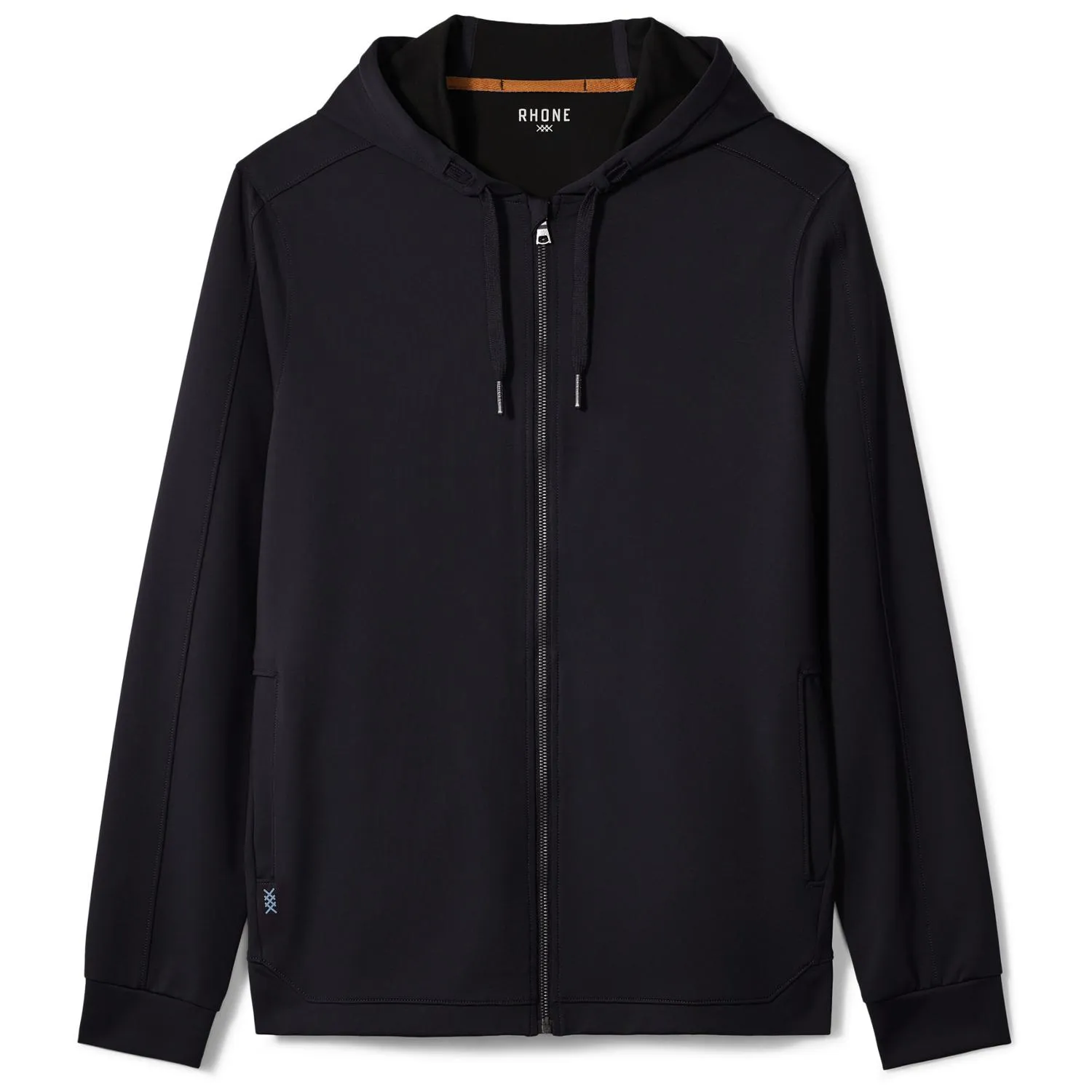 

Спортивная толстовка с капюшоном и молнией мужская RHONE, Black