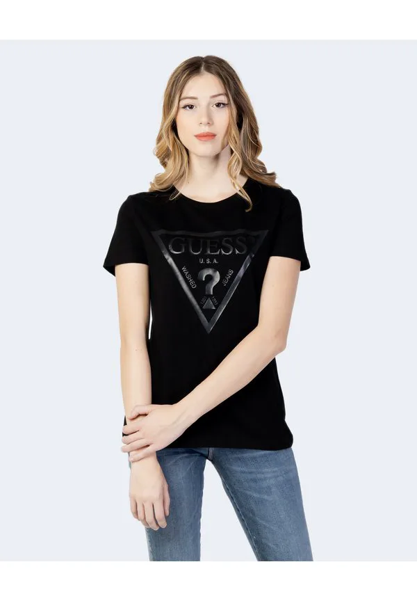 

Футболка с принтом adele cn Guess, Black, Черный, Футболка с принтом adele cn Guess, Black