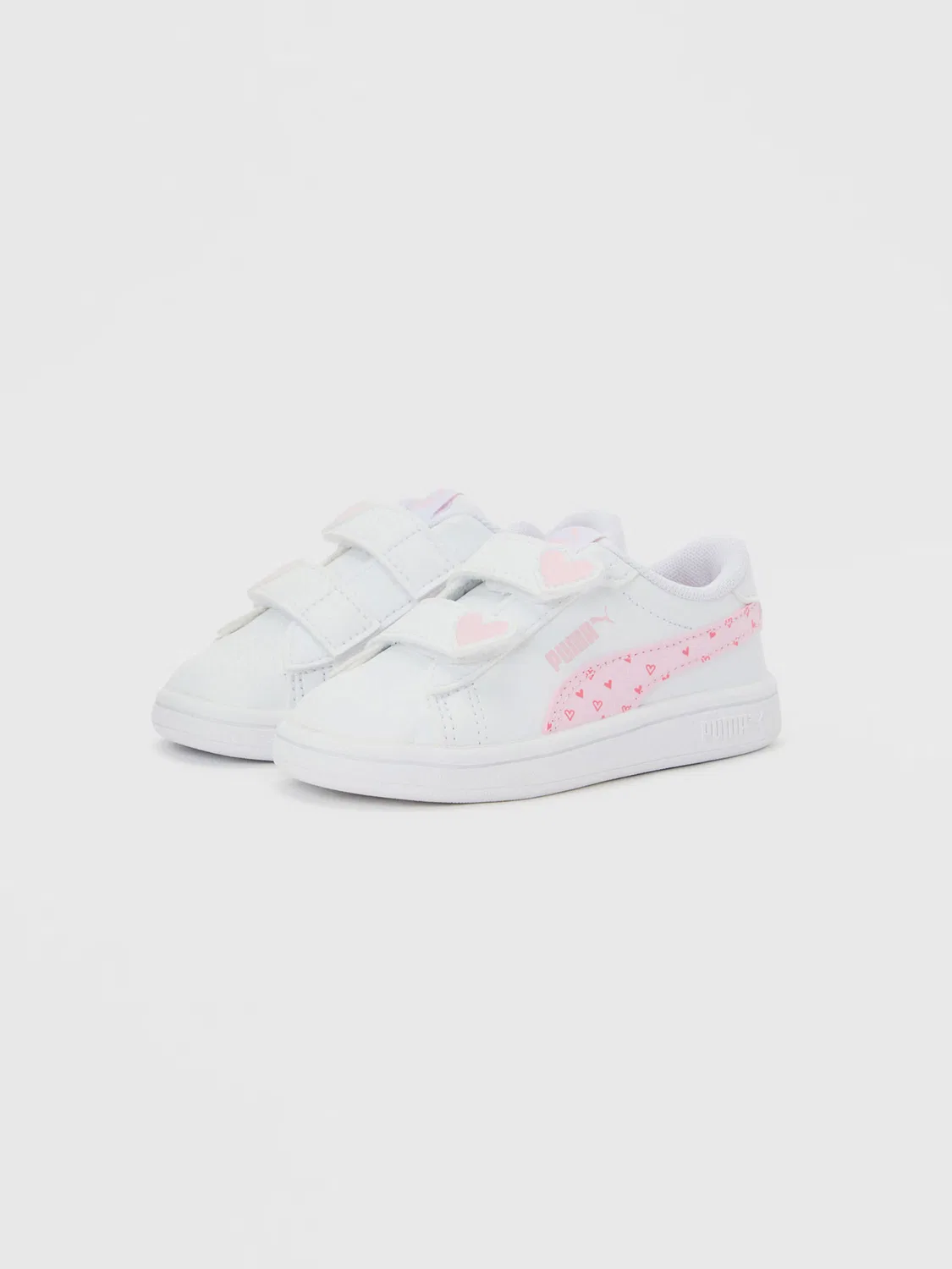 Кроссовки 'Smash 3.0 Hearty' Puma, White — фото 2
