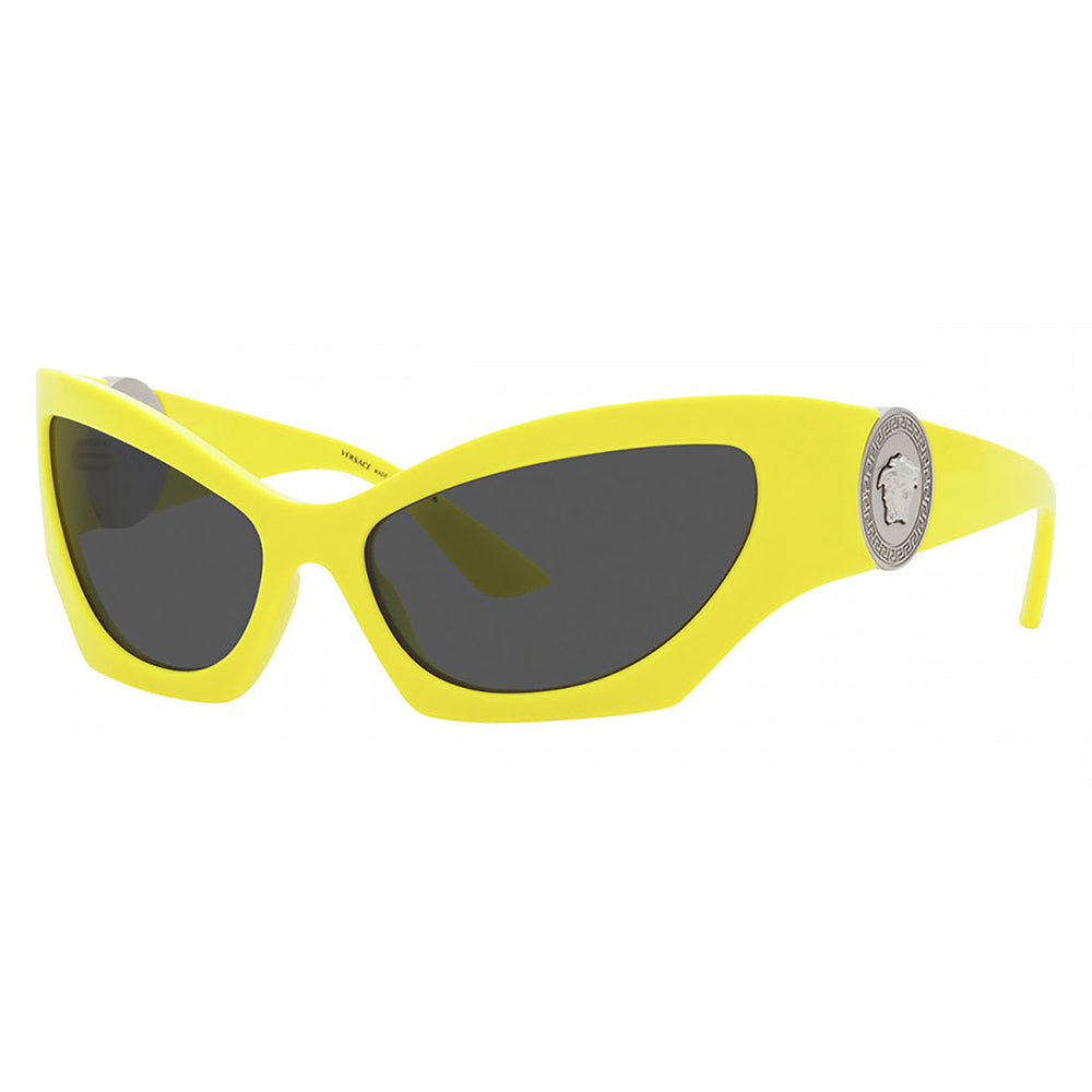 

Versace VE 4450 541887 60 мм женские солнцезащитные очки «кошачий глаз», желтый