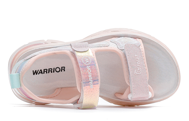Дышащие легкие детские сандалии Warrior, фиолетовые — фото 4
