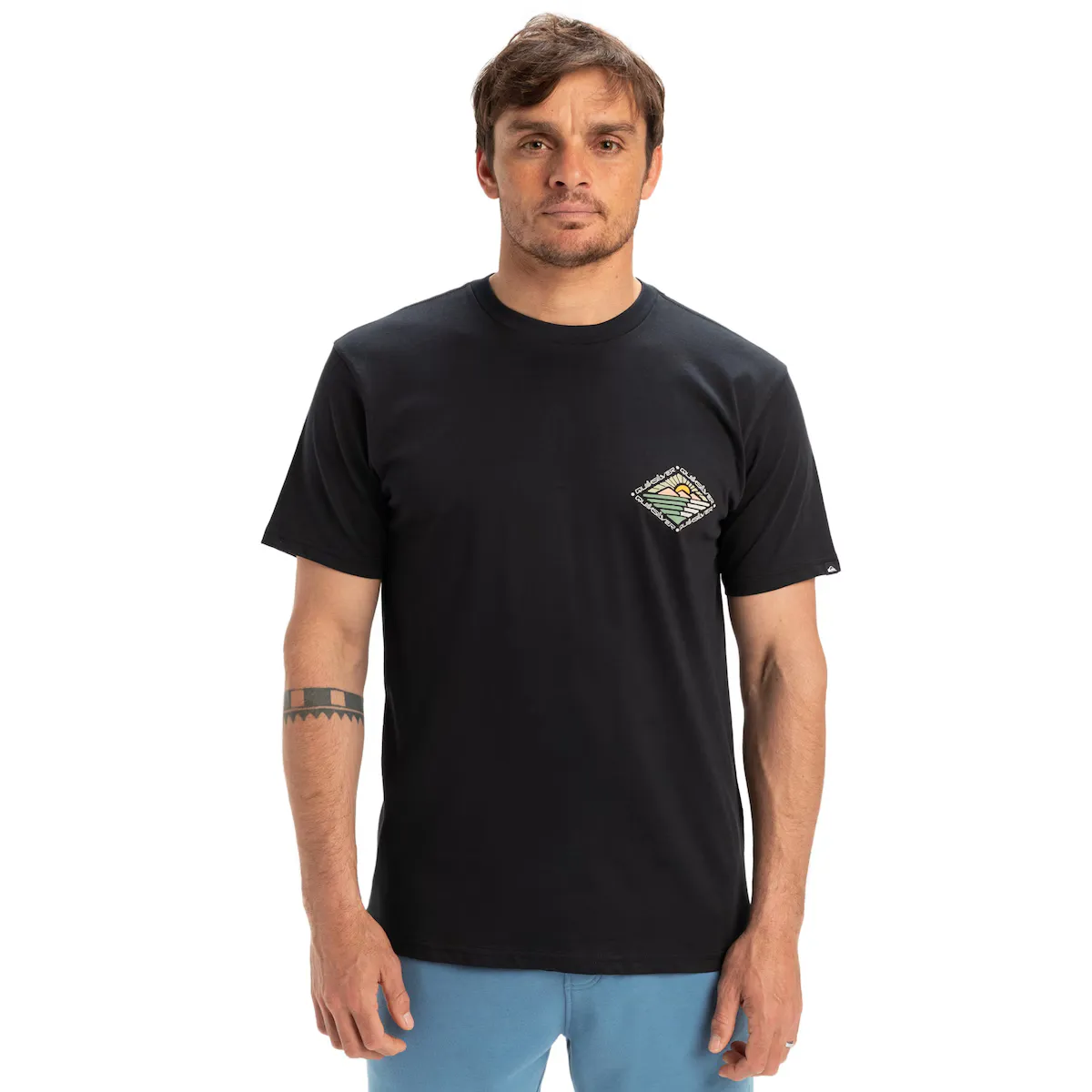 

Мужская футболка Evo Future Islands Quiksilver, чёрный
