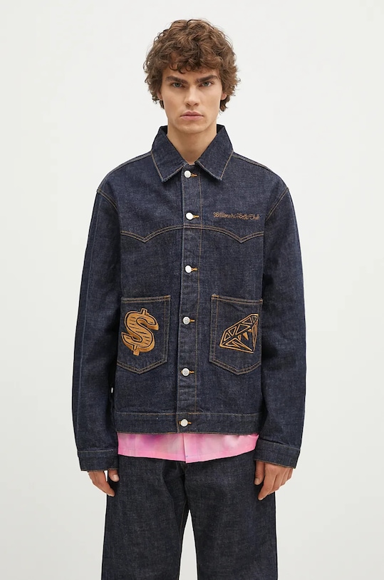 

Куртка джинсовая Diamonds & Dollars Selvedge Denim Billionaire Boys Club, темно-синий