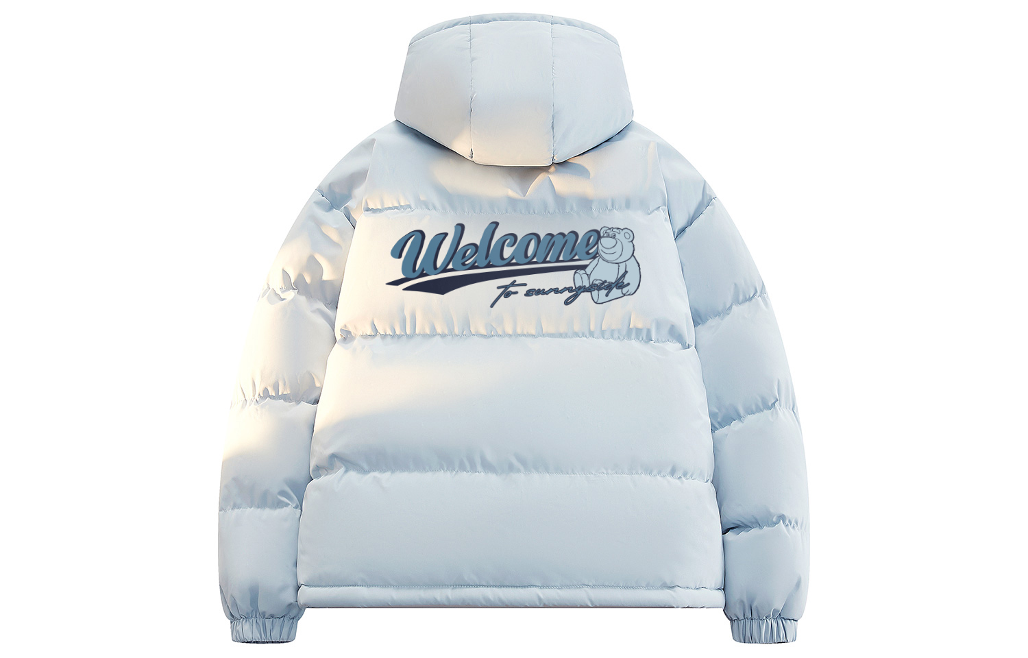 

Disney Пуховик Unisex, Blue Upgraded Hooded [BM06]