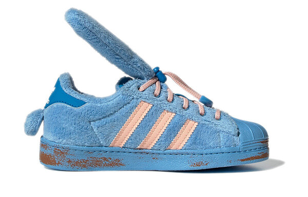 Кроссовки плавящаяся печаль x оригиналы суперзвезда 360 c Adidas, синий — фото 2