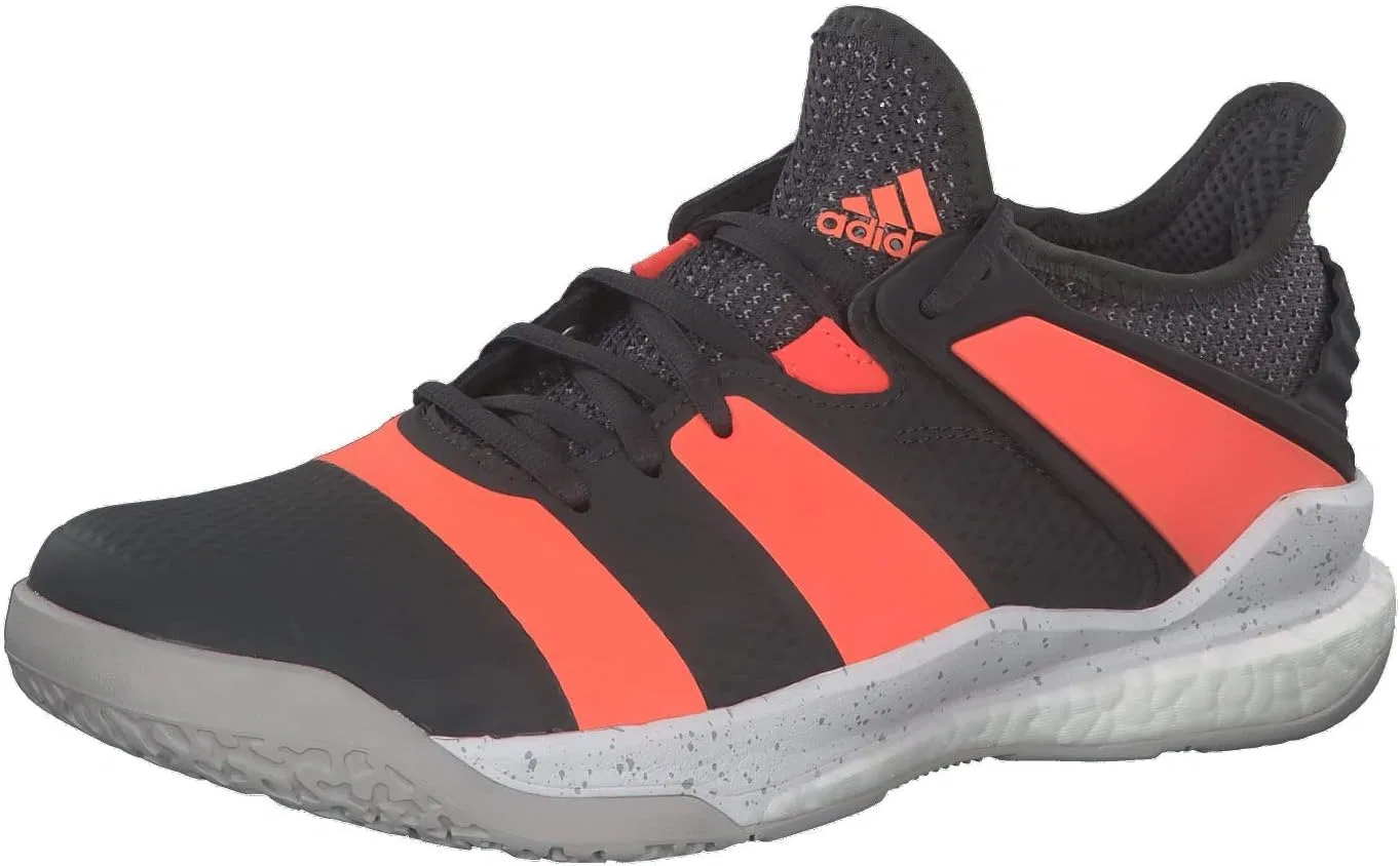 Мужские гандбольные кроссовки Adidas Stabil X, Grey Signal Coral Grey