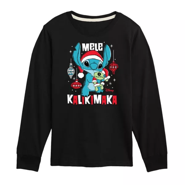 

Футболка Lilo & Stitch Mele Kalikimaka Disney, черный