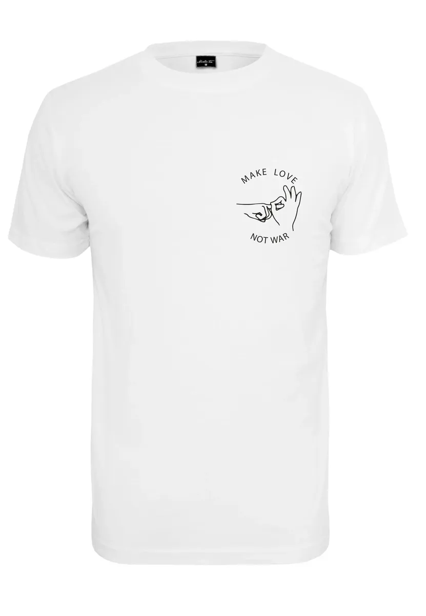 

Футболка Mister Tee "Мужская футболка Mister Tee Make Love" Mistertee, белый