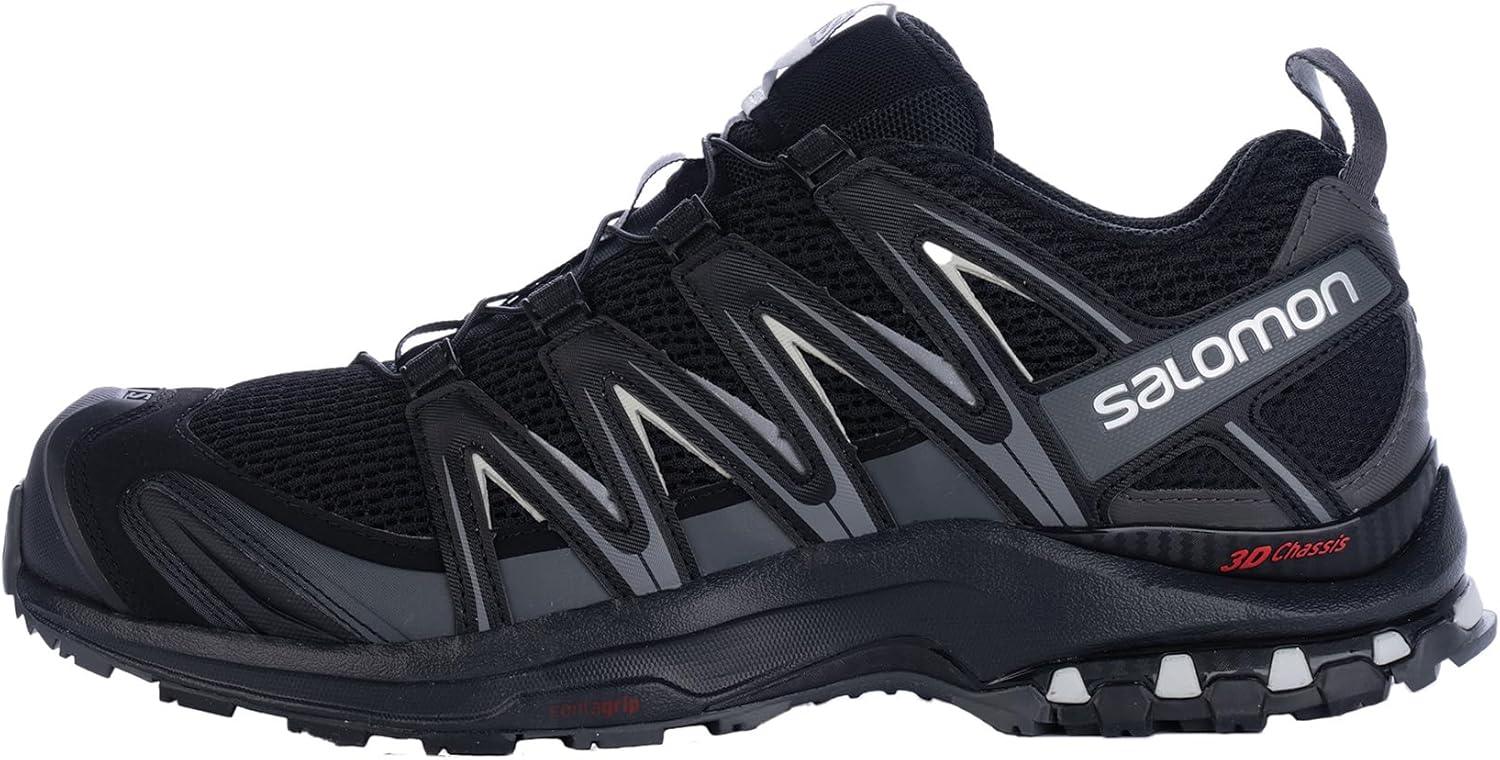 

Salomon мужские трейловые кроссовки XA PRO 3D - Black/Magnet/Quiet Shade - 12