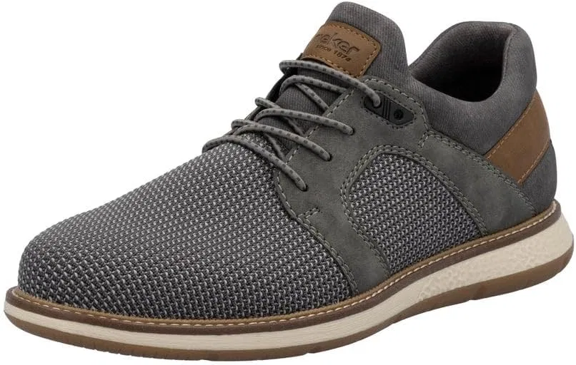 Мужские ботинки Rieker Comfort & Style 04452 Адриан, Stone Smoke Smoke Nut