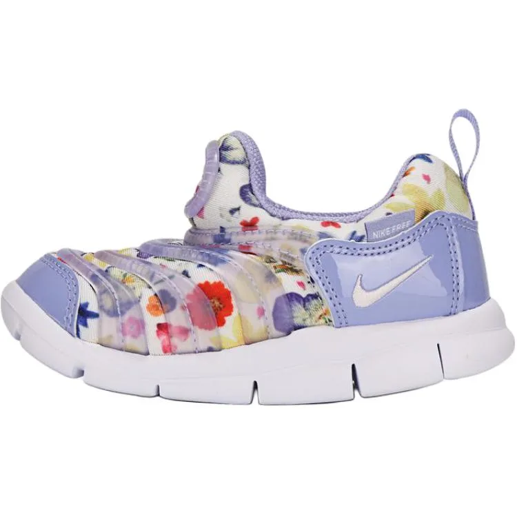 Nike Dynamo Free синтетическая кожа, текстиль низкие детские кроссовки Blue Infant And Toddler