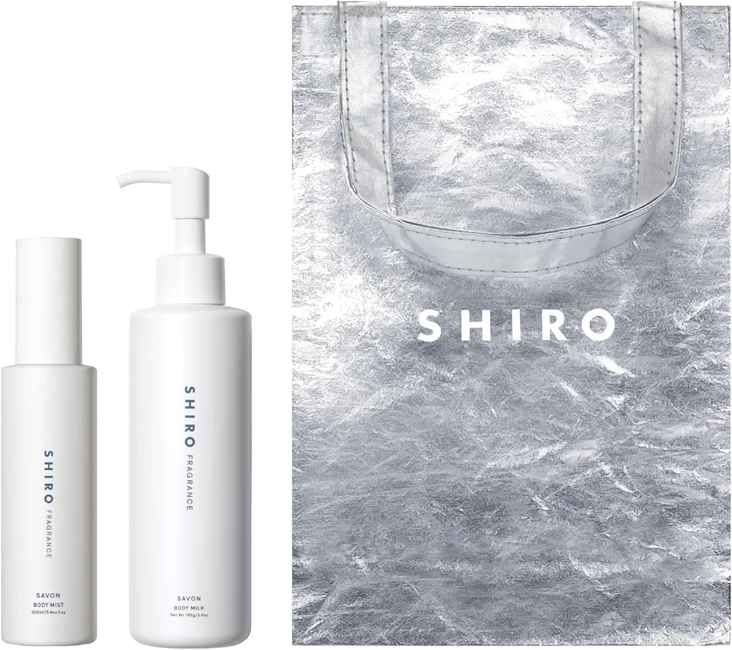 Набор для тела Savon Body Mist 100 мл + Body Milk 195 г SHIRO