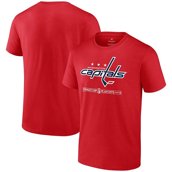 

Мужская красная футболка washington capitals 2024 stanley cup playoffs breakout Fanatics