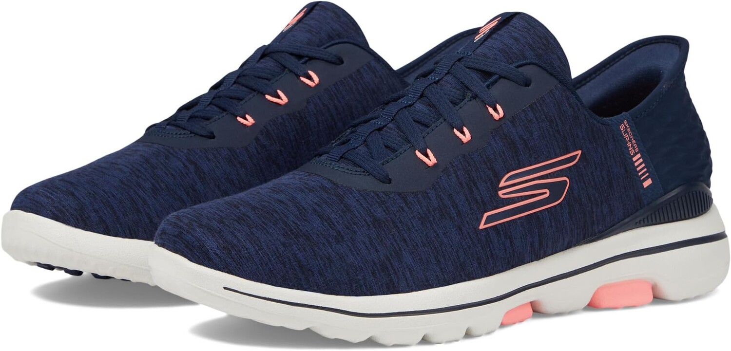 

Кроссовки Go Golf Walk 5 Hands Free Slip-Ins Skechers, цвет Navy/Pink, Синий, Кроссовки Go Golf Walk 5 Hands Free Slip-Ins Skechers, цвет Navy/Pink