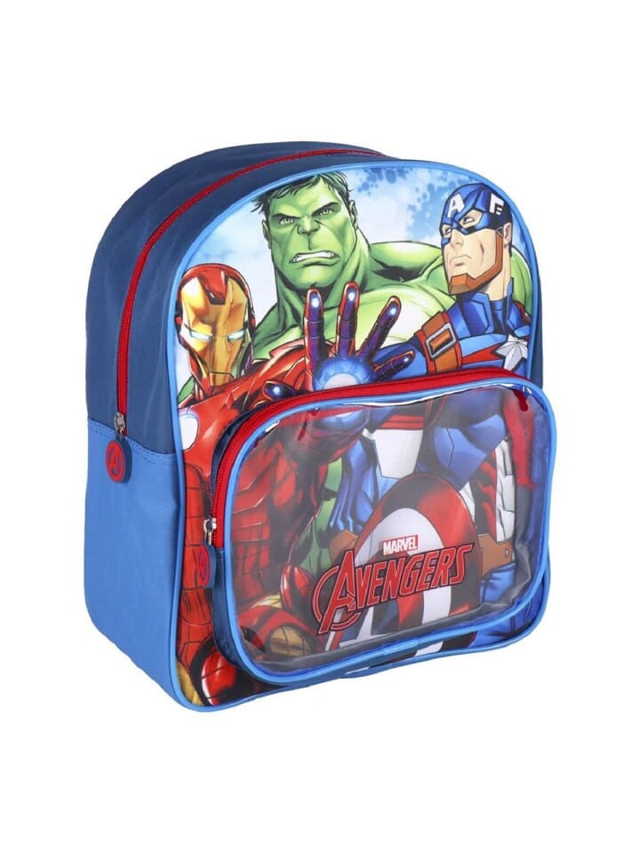 

Рюкзак Marvel Avengers Schulranzen Praktischer und trendiger Schulalltag, синий