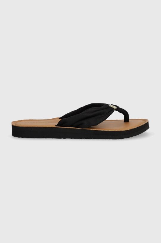 

Шлепанцы TH EVATED BEACH SANDAL Tommy Hilfiger, черный